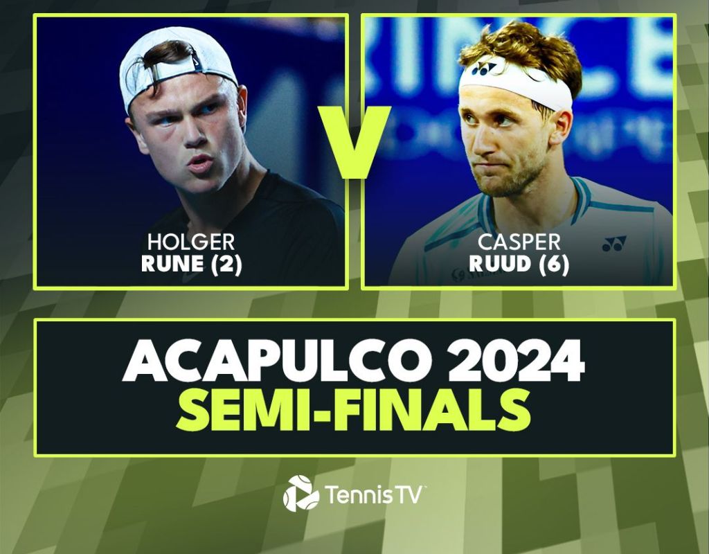 Ruud Rune Tennis. Mexican Open: Rune & Ruud head to the 'Scandi Semifinal' clash ...