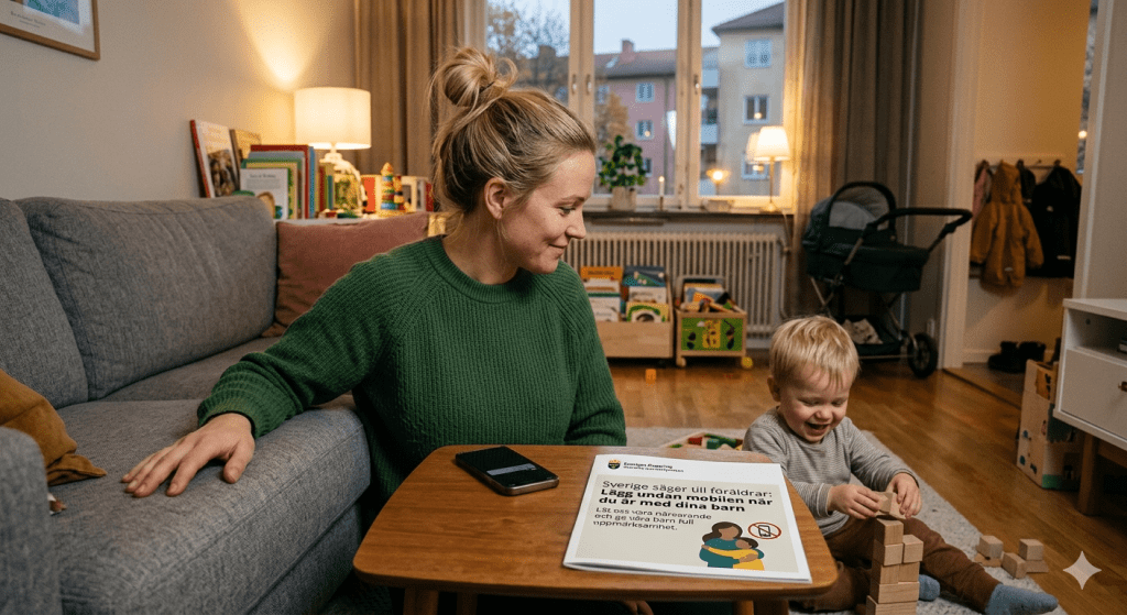 Sweden Tells Parents: Put Your Phone Away When You’re With Your Children3 min read